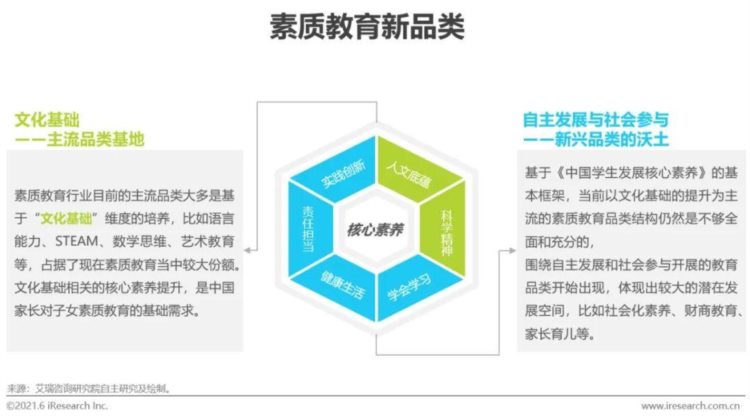 2021年中国素质教育行业趋势洞察报告