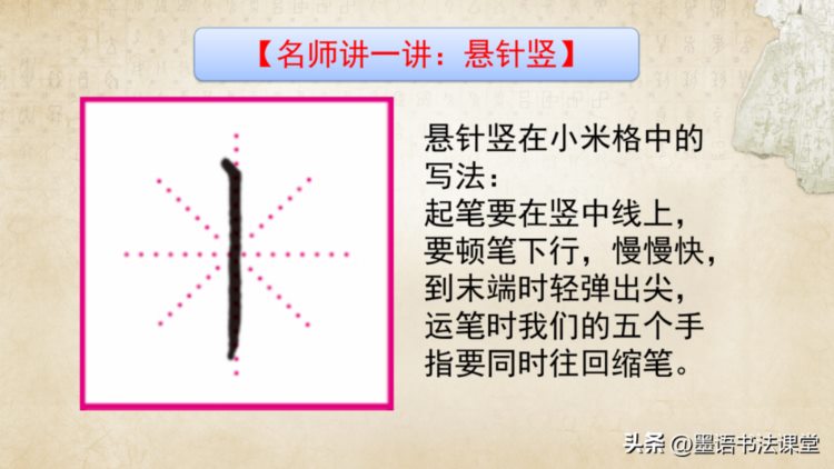 练字干货分享，硬笔书法培训教材ppt课件教案：楷书笔画 偏旁部首