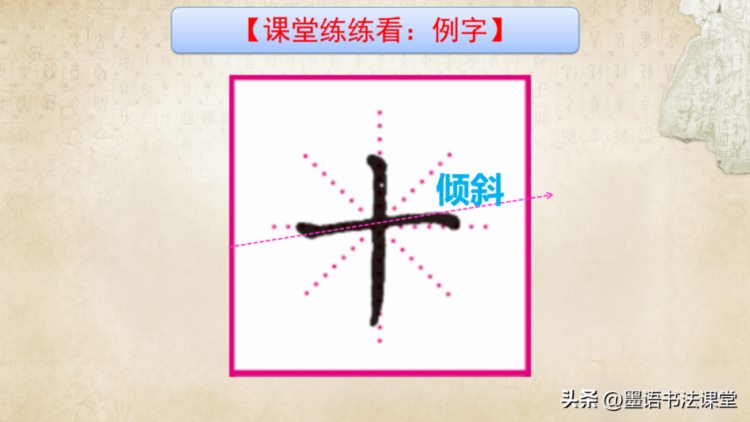 练字干货分享，硬笔书法培训教材ppt课件教案：楷书笔画 偏旁部首