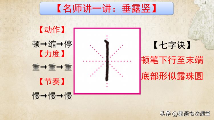 练字干货分享，硬笔书法培训教材ppt课件教案：楷书笔画 偏旁部首