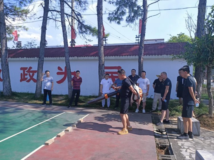 武宁县综合应急救援大队开展对各乡镇半专业队伍技能培训