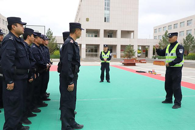 乌兰察布边境管理支队开展警务实战教练员培训