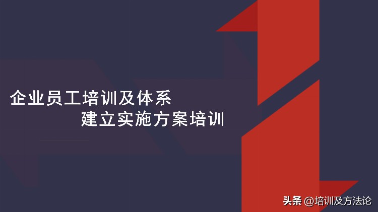 员工培训及体系建立实施方案培训