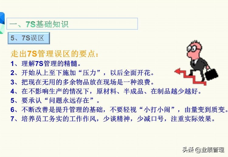 「管理出业绩」7S知识培训