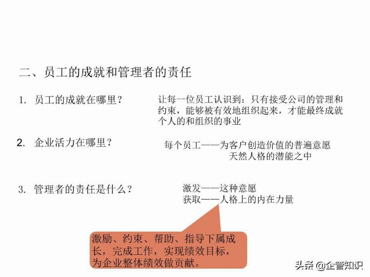 中层管理人员领导力培养-培训资料