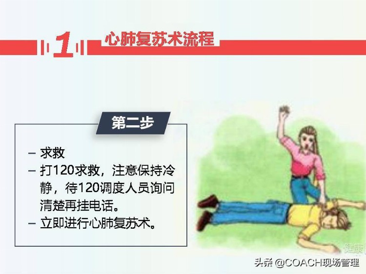 现场管理（安全）-35P PPT 应急演练及应急知识培训