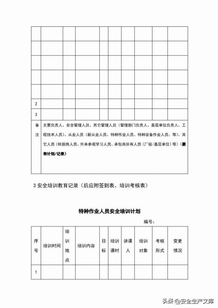 2023安全生产教育培训方案模板