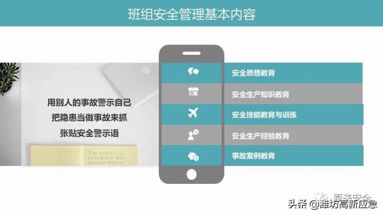 【PPT】班组安全生产管理基础培训课程