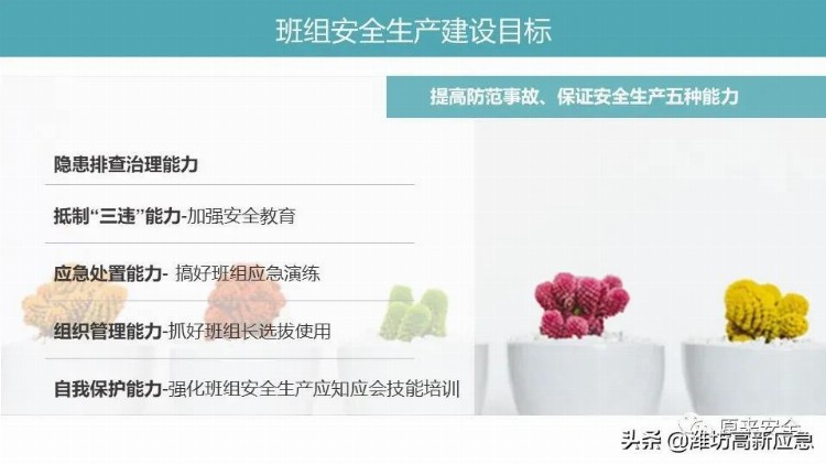 【PPT】班组安全生产管理基础培训课程