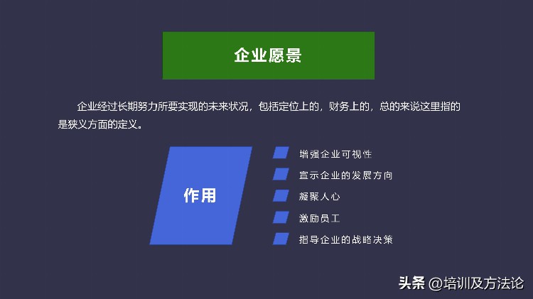 企业使命与目标培训