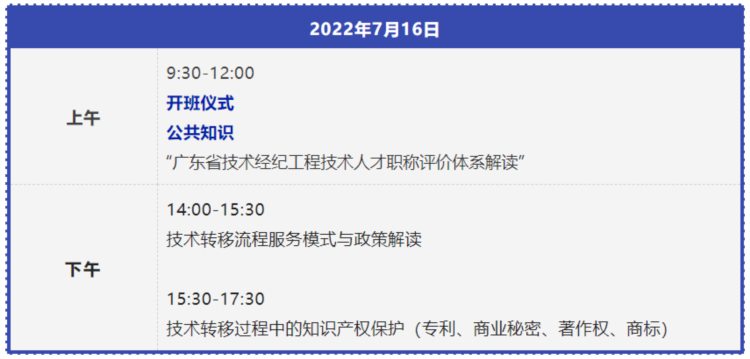 报名！2022年国际技术经理人培训班「广州站」来了