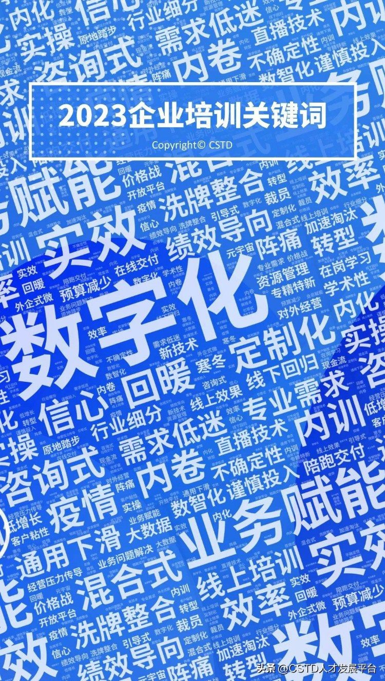 2023中国企业培训行业发展前景调研分析【CSTD年度报告】