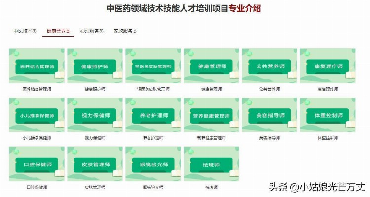 中医药领域技术技能人才培训项目介绍