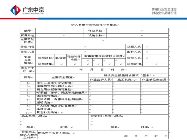 有限空间施工作业安全培训