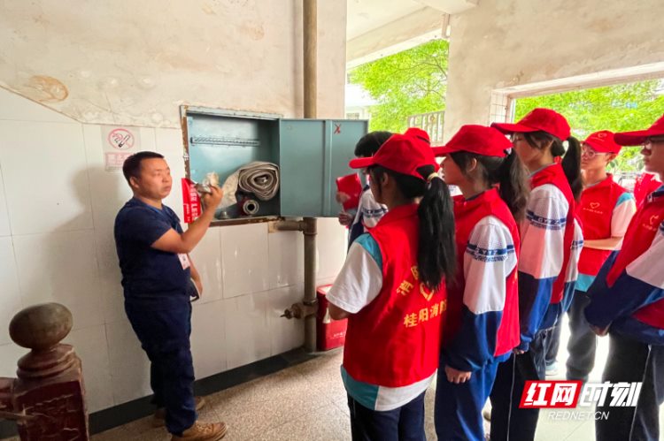 桂阳：20名校园消防宣传员正式培训“上岗”