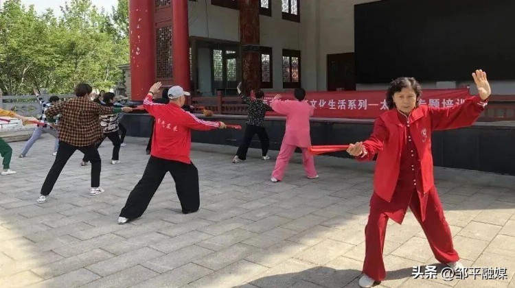 邹平市青阳镇组织开展太极拳公益培训班