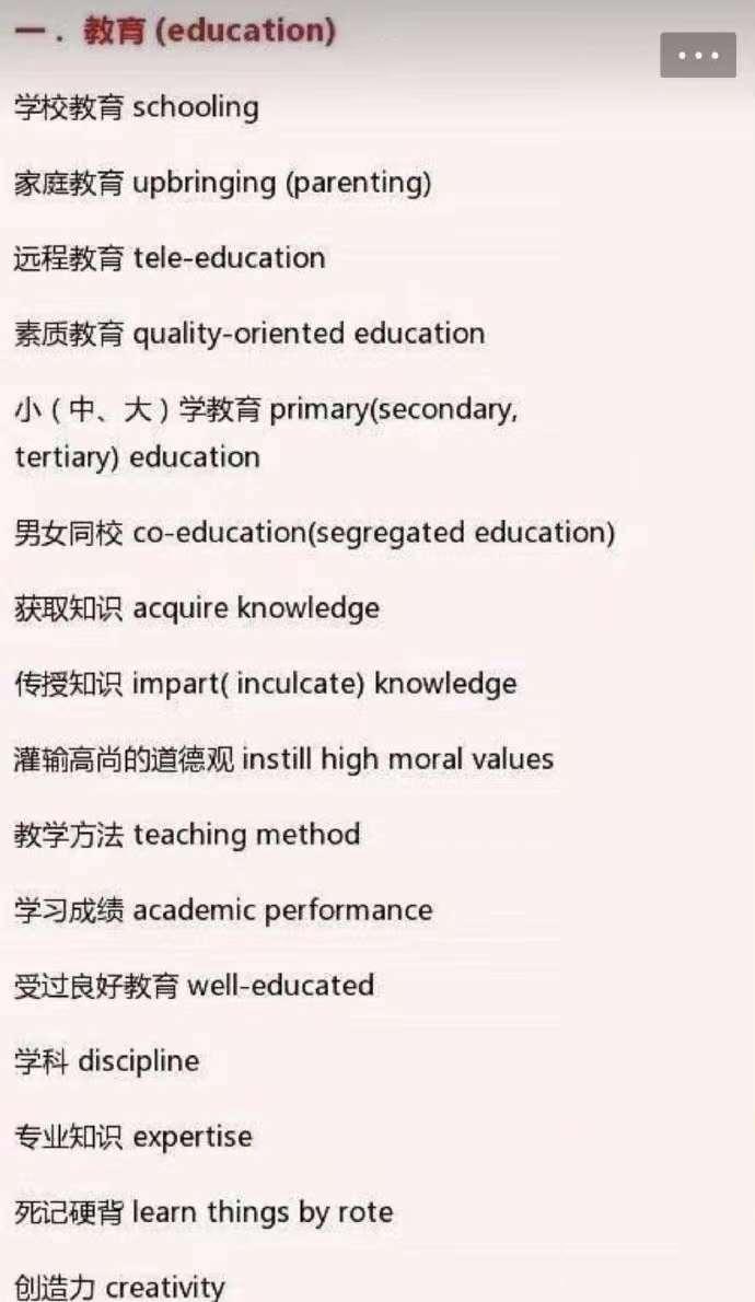 雅思写作3大话题常用表达，背搭配比背单词更有效