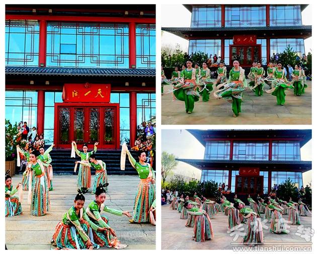 东芳舞韵舞蹈艺术培训学校师生走进马跑泉公园采风实践