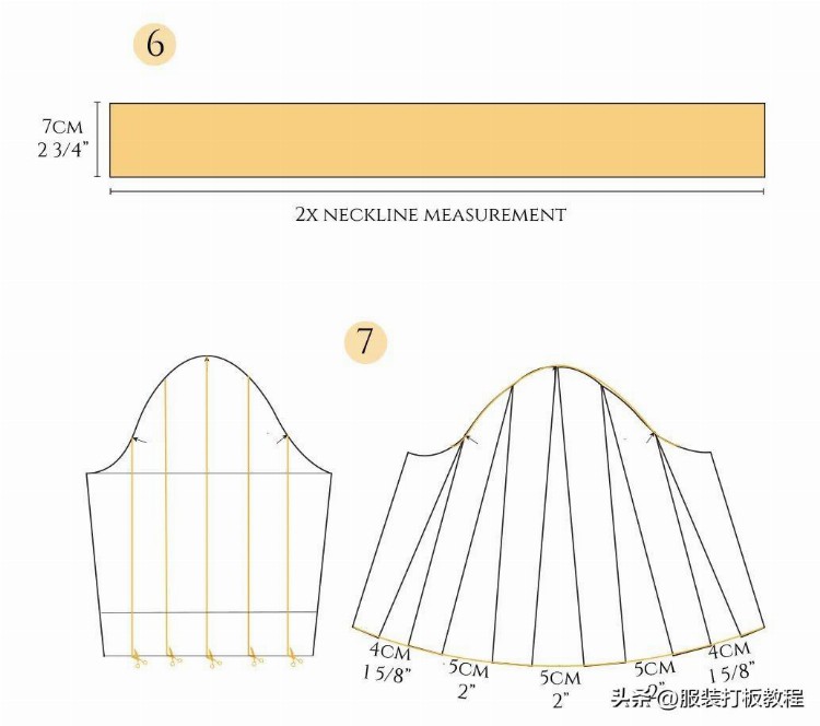 8款半身裙、上衣、裤子的制版教程附纸样才智服装