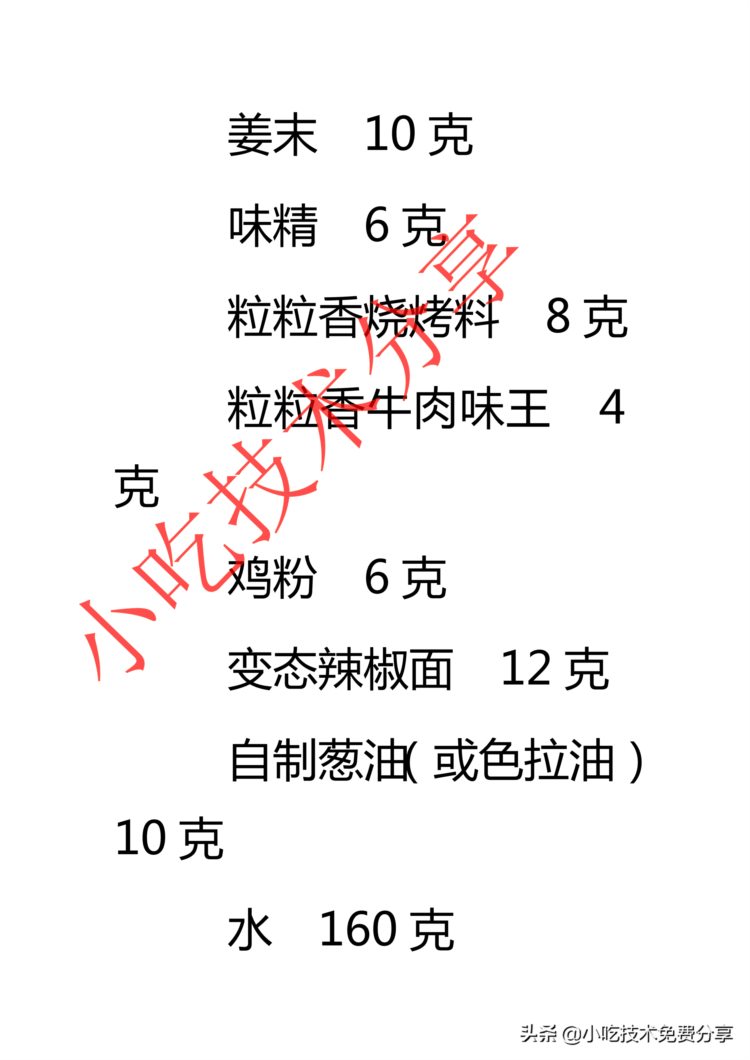 大舵手烧烤2018培训资料2（篇幅比较长，分3篇发完）