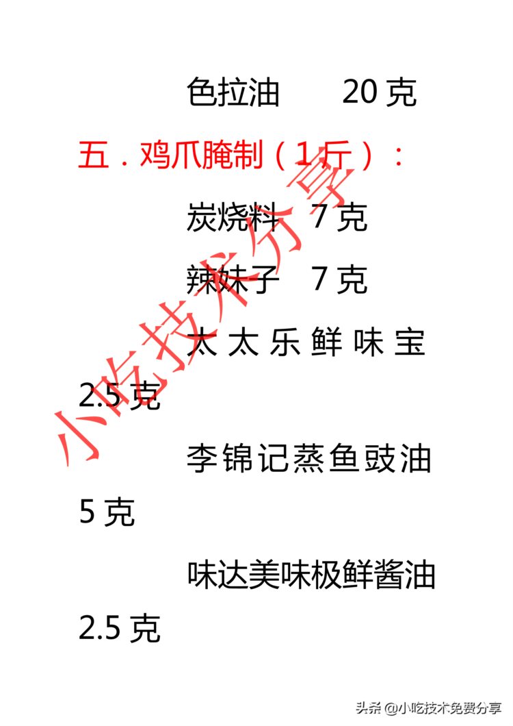 大舵手烧烤2018培训资料1（篇幅比较长，分3篇发完）