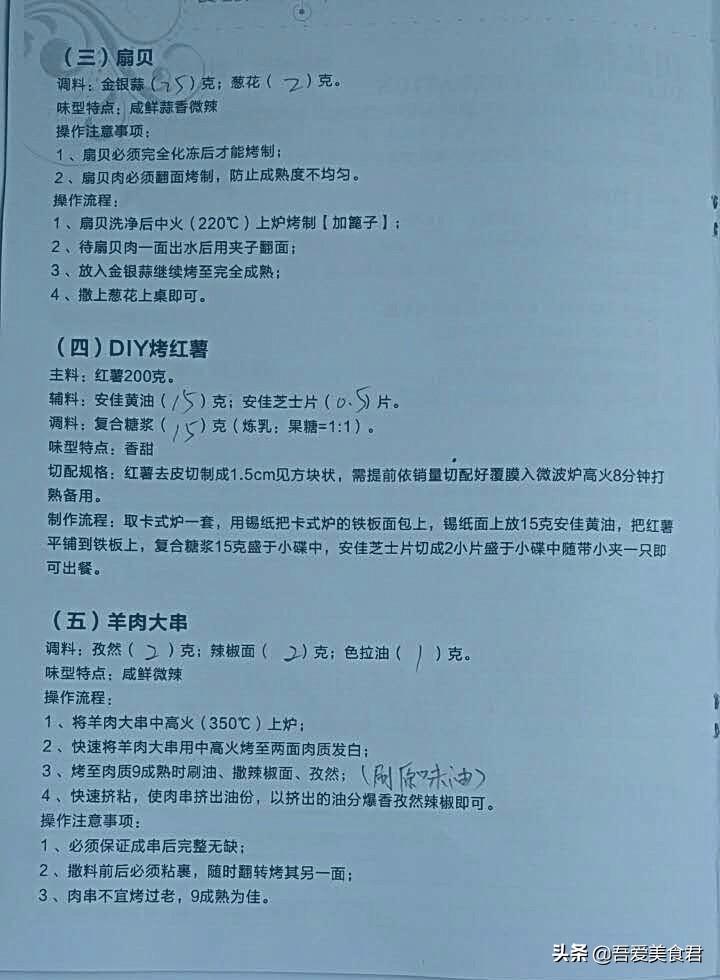 冰城串吧烧烤全套内部培训资料，刘师兄花大价钱学到的秘方