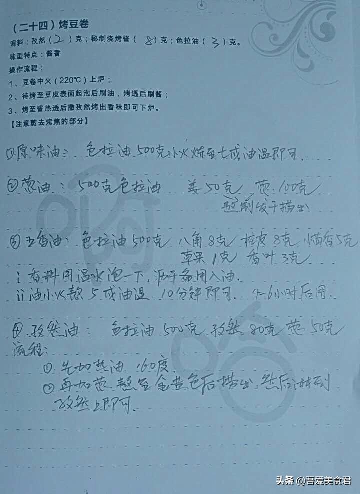 冰城串吧烧烤全套内部培训资料，刘师兄花大价钱学到的秘方