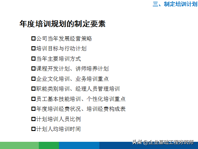 好物分享︱接地气的年度培训计划