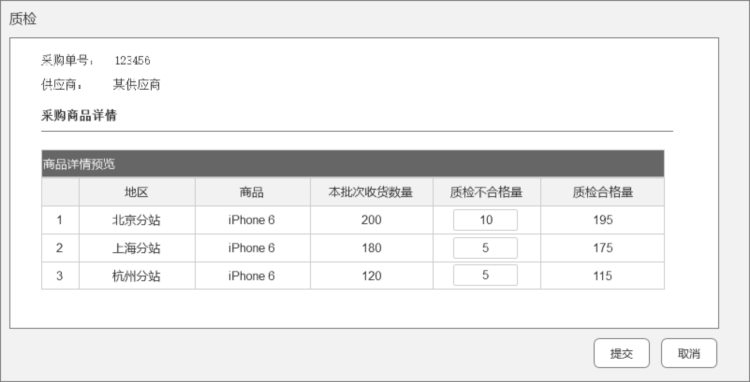 电商O2O后台供应链系统实操记录——采购模块