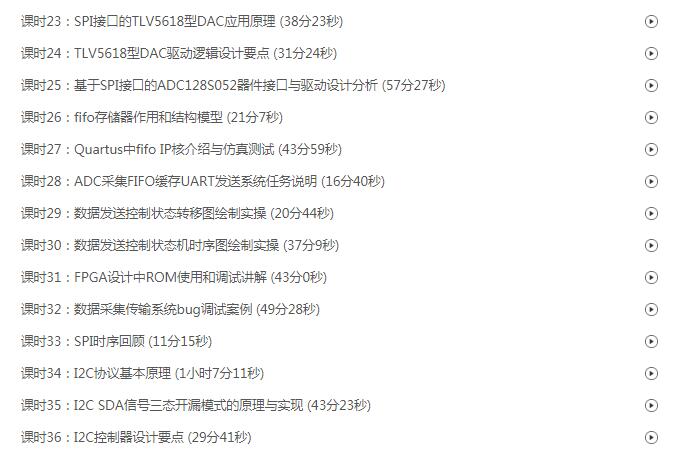 值得珍惜的好课——小梅哥FPGA入门到实践特训班全程实录（2019）