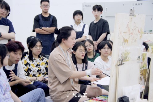 杭州纯画室师风师德培训，做受学生欢迎的教师