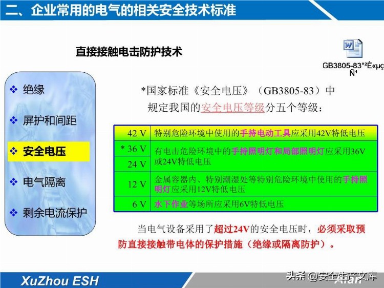 安全技能培训之生产现场电气安全培训