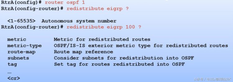 思科CCNP CCIE-22-路由重分布讲解与配置