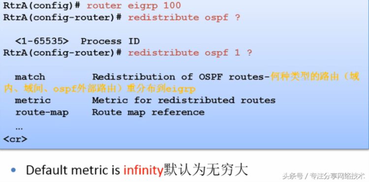 思科CCNP CCIE-22-路由重分布讲解与配置