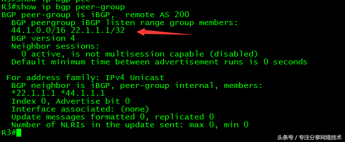 思科CCNP CCIE-31-BGP 动态邻居和通告路由配置及详解