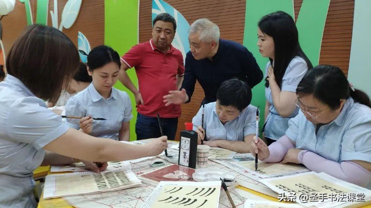 学以致用，用以致学，楚才小学教师书法培训进行时