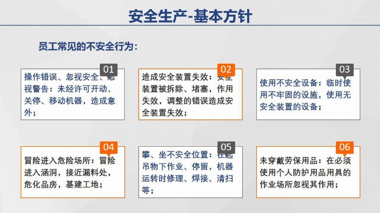 PPT| 安全生产基本知识培训-精美资料