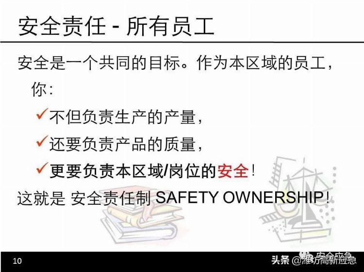 【PPT】新员工安全培训课件