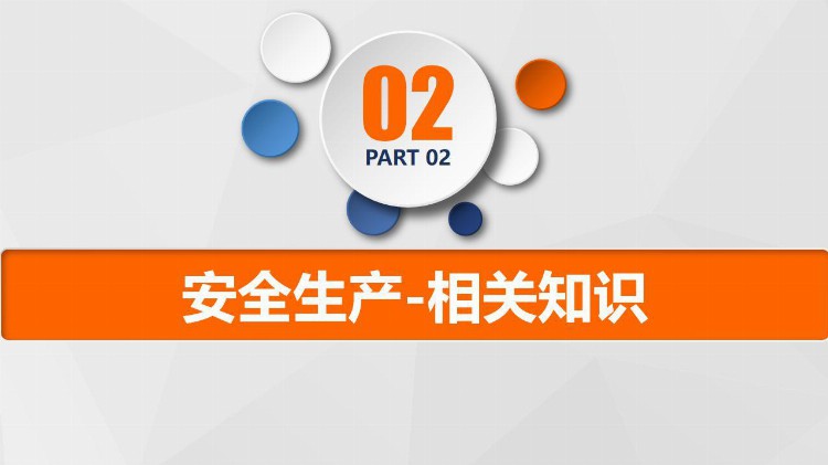 PPT| 安全生产基本知识培训-精美资料