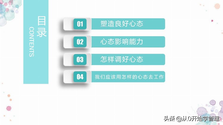 全体员工心态培训(落地版) PPT适用全体员工，可自学或培训