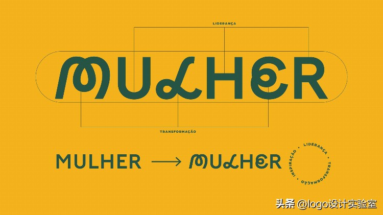 Mulher In Foco 培训公司logo设计 via:Empathy Company