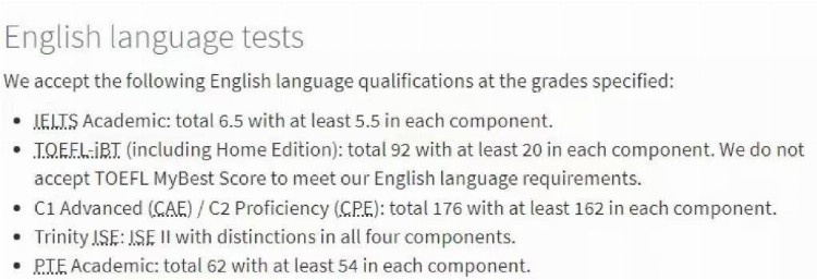 雅思6.5可以冲牛剑吗？盘点英国TOP10院校雅思成绩要求