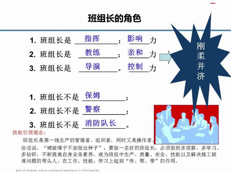 班组长及管理人员安全生产尽职履责培训