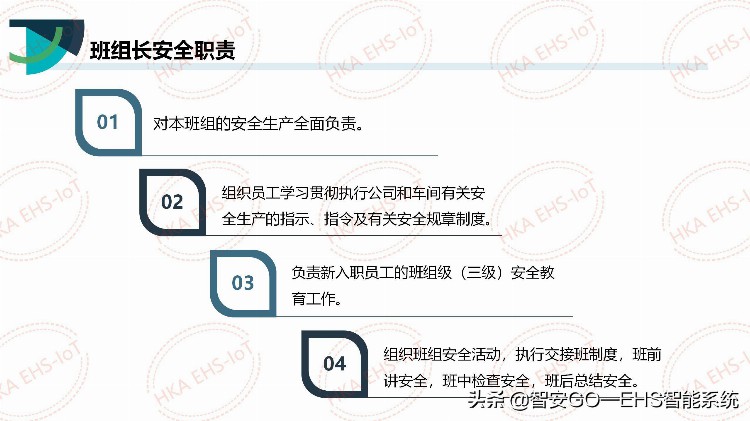 干货 | 班组长安全培训课件