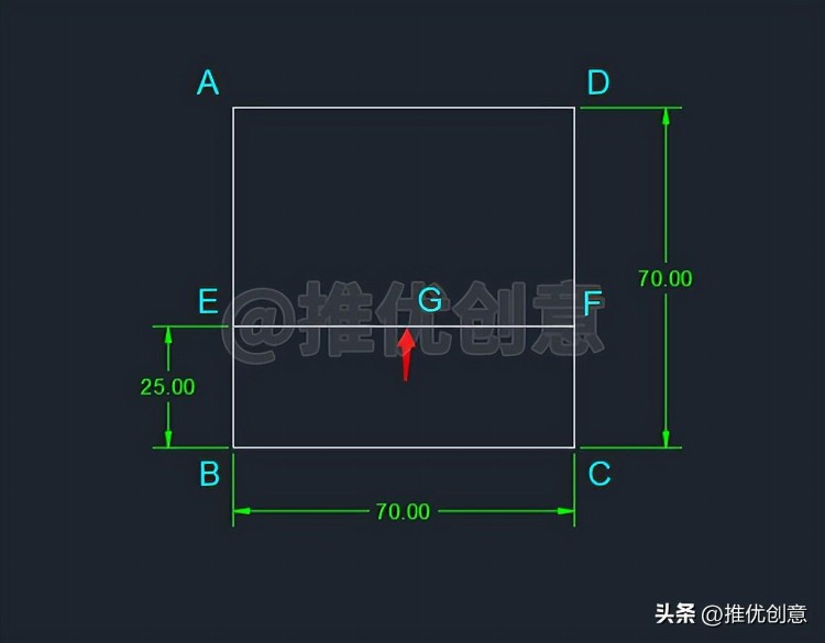 利用几何知识绘图 工程制图 autocad 机械制图 cad教学 cad画图教程