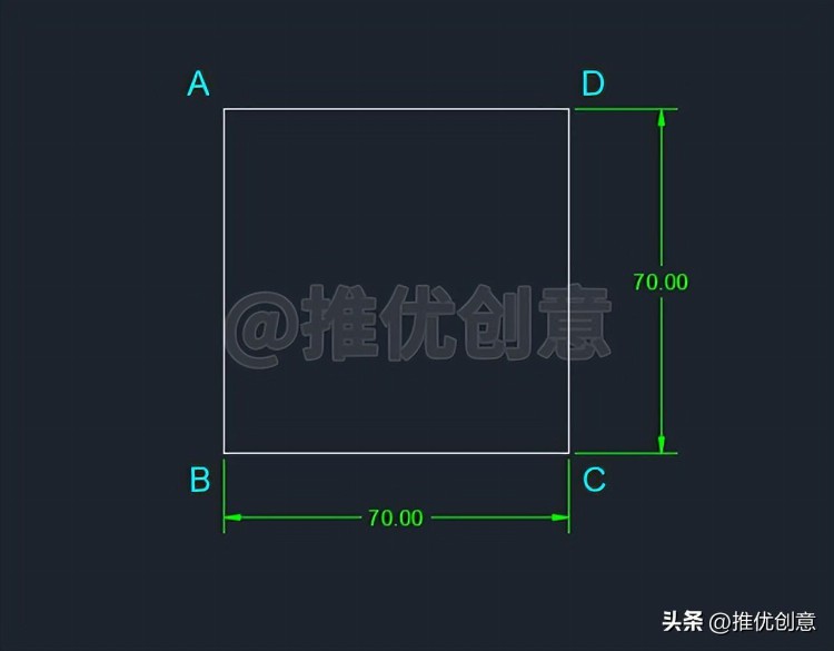 利用几何知识绘图 工程制图 autocad 机械制图 cad教学 cad画图教程