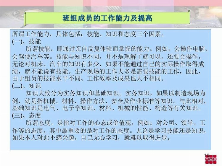 优秀班组长培训资料.ppt