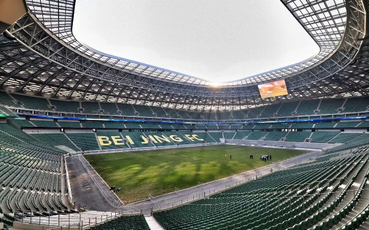 “新工体”足球场主体完工，将确保北京国安新赛季重回工体