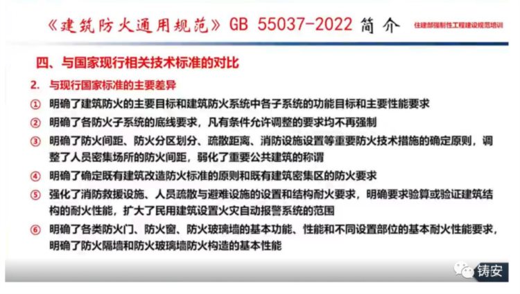 GB55037-2022《建筑防火通用规范》住建部标准定额司培训课件