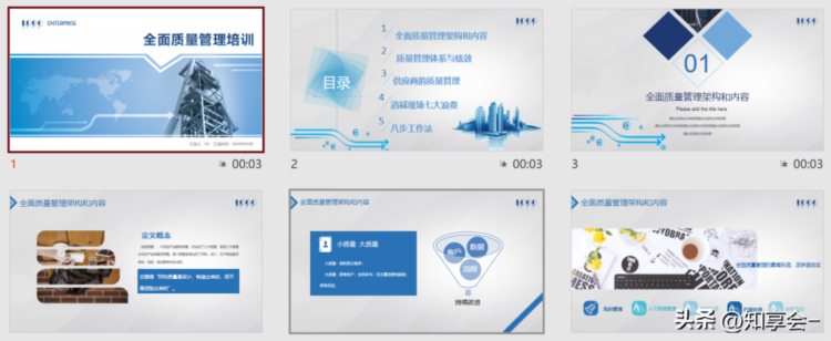 36个质量管理知识培训PPT课件和模板